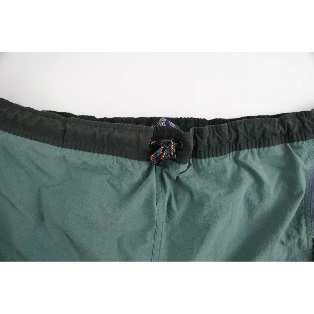 Vintage Tommy Hilfiger Swim Shorts Mens XL Green Outdoors Expedition Nylon - Picture 5 of 9